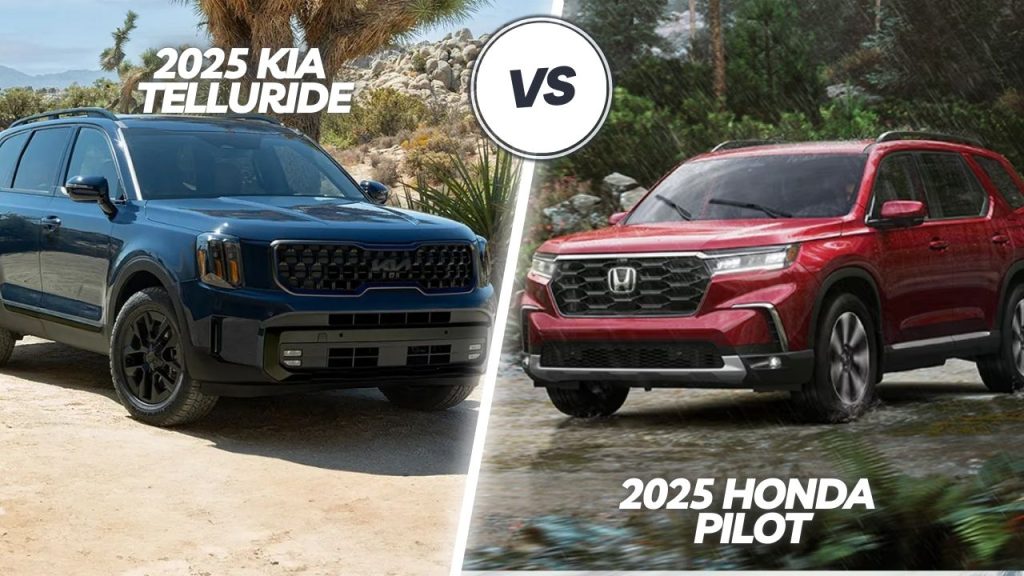 2025 Kia Telluride vs 2025 Honda Pilot