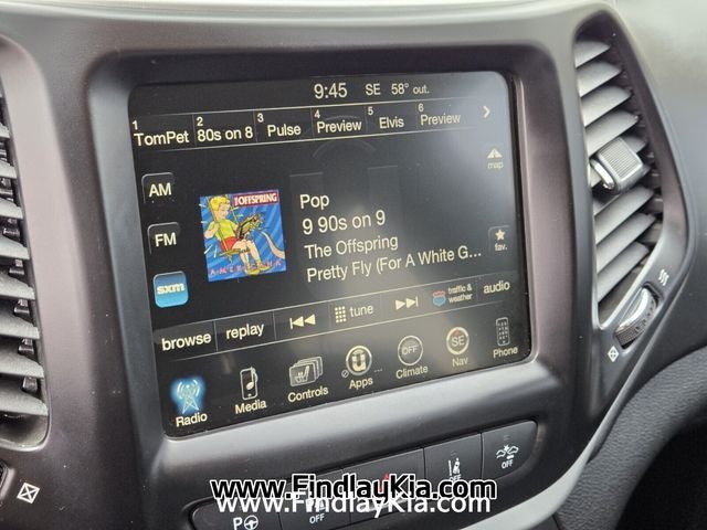 2017 Jeep Cherokee Overland